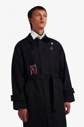 Pánské Bundy Fred Perry SJ1971 Černé | CZ 1805ILHS